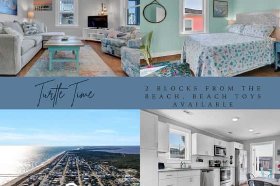 Turtle Time- Charming 3BR Getaway Near Kure Beach - Image 1